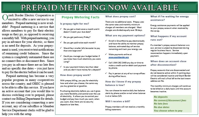 Prepaid Meter Facts