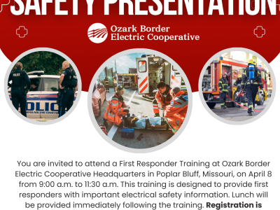 First Responder Presentation Flyer